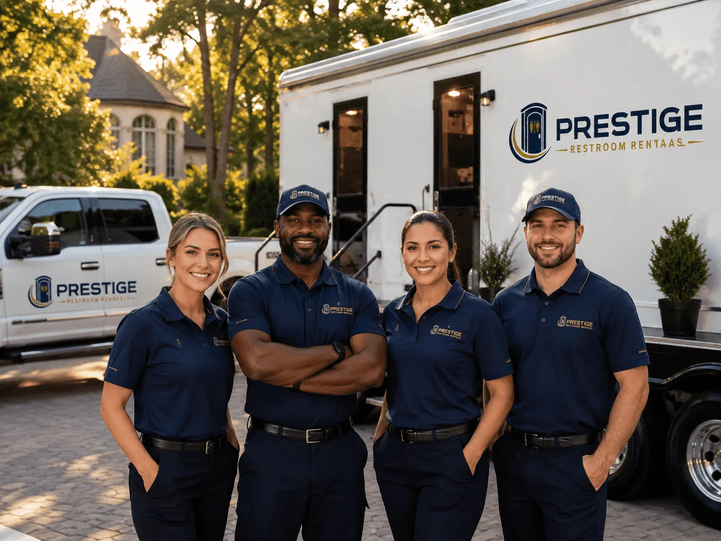 Trusted Luxury Portable Restrooms company in Arena, WI